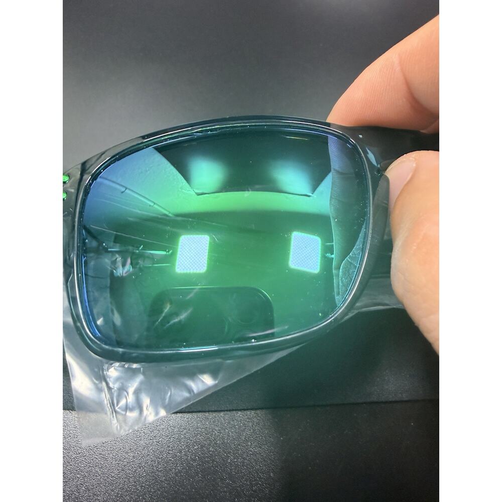 Oakley Holbrook XL OO9417 Square Sunglasses Prizm Jade Lens Crystal Black - Picture 2 of 5